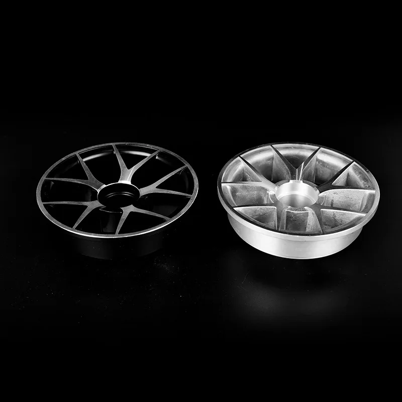 CNC machining die-casting aluminum parts metal processing CNC lathe machining wheel hub housing accessories CNC lathe machining