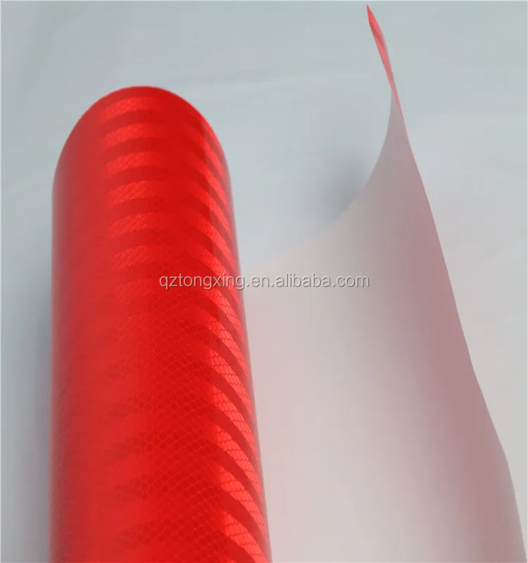 Hot Sale PVC Reflective sheet roll forTemporary Traffic Signs