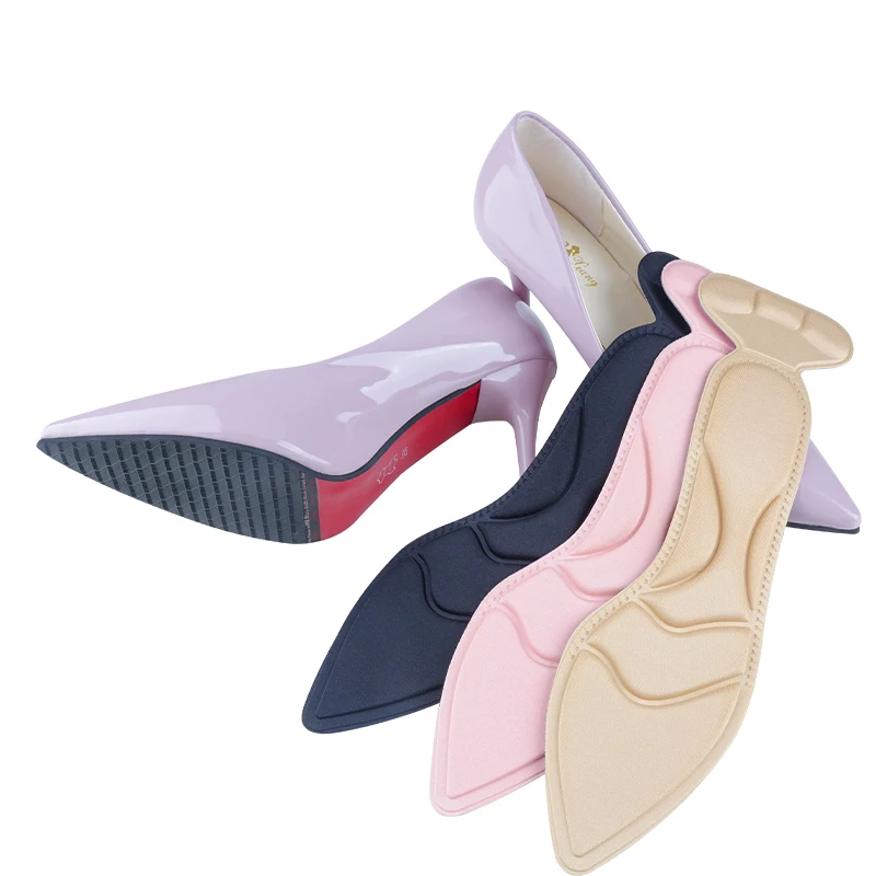 5D Sponge Shoe Insoles Women High Heel Insoles Arch Support Breathable Comfort Insole