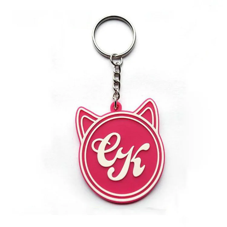 Promotional Keychains PVC Key Chain Manufacturer Wholesale Cheap Custom 2D 3D Silicon Rubber Soft PVC Keychain