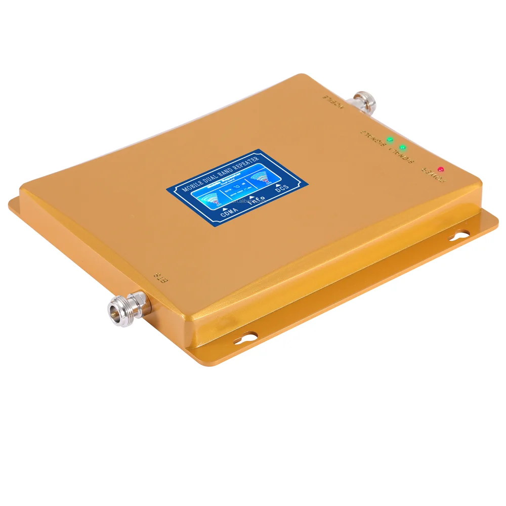 Mobile Signal Repeater Dual Band Cdma 850Mhz Dcs1800Mhz Signal Booster For Office Or Home