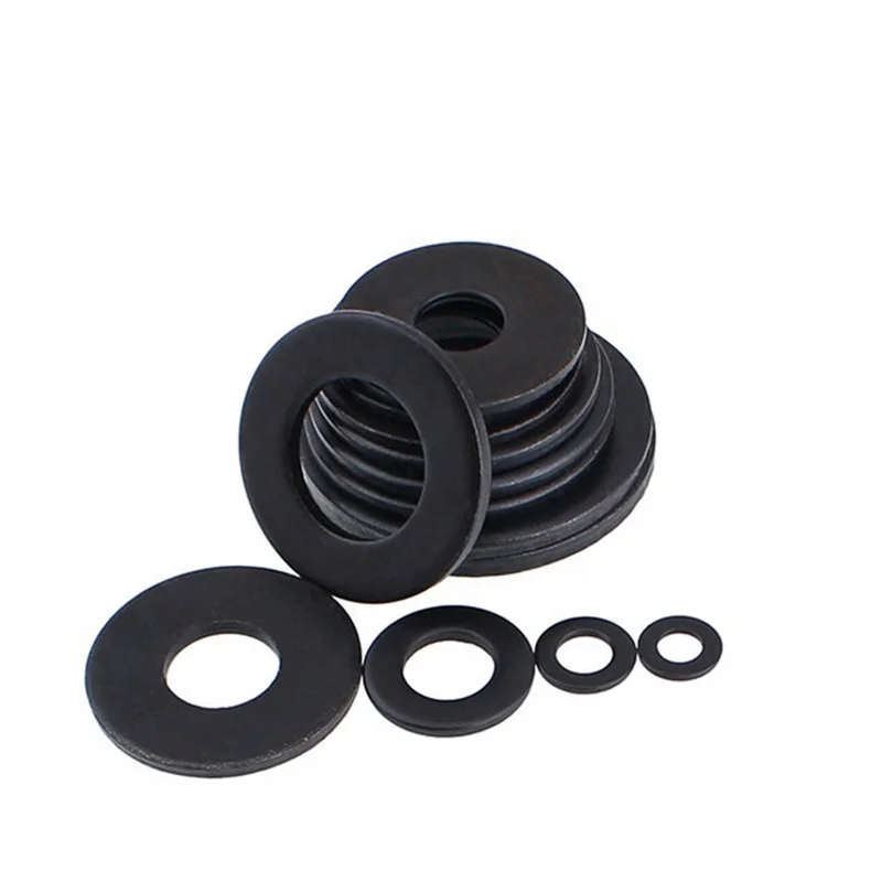 DIN125 Black Oxide M10  Carbon Steel Metal Flat Washer