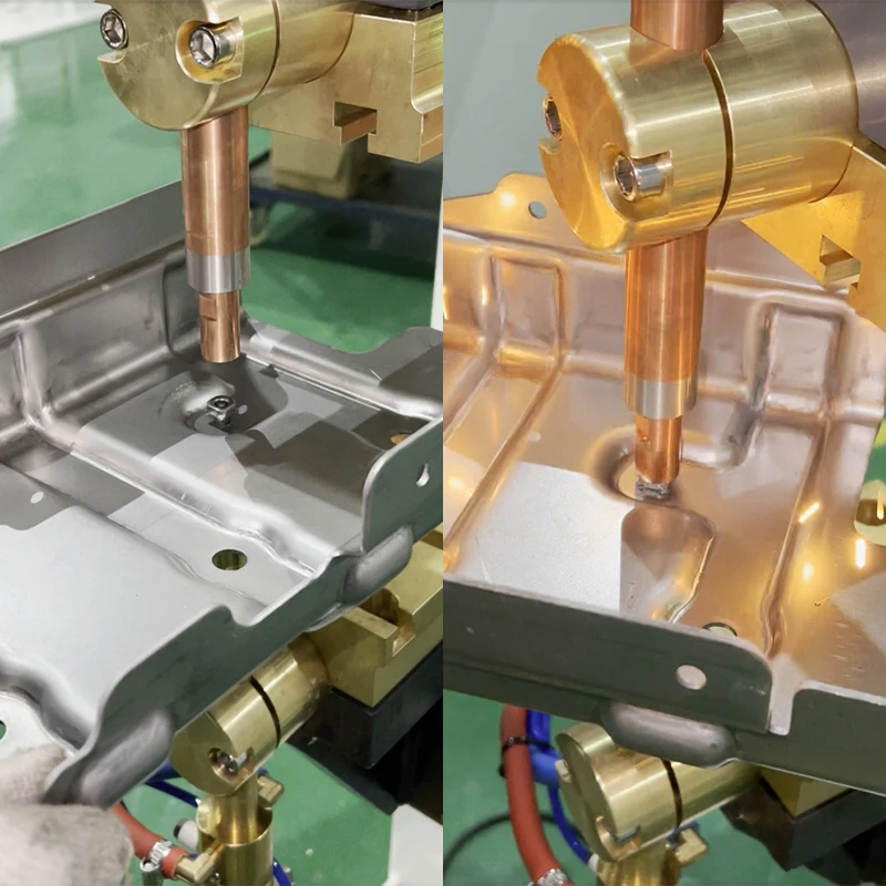 Agera Customized Automatic Nut Bolts Resistance Projection Spot Welding Equipment