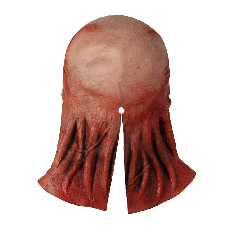 2023 new horror vecna latex full head mask strange story 4 role playing horror monster Mask Halloween Party Mask