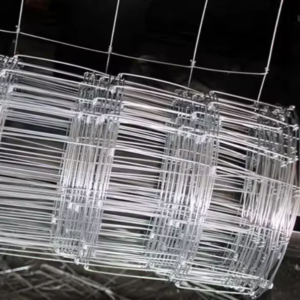 Portable Hog galvanized mesh mesh  Wire Fencing  with Ground Post Installation