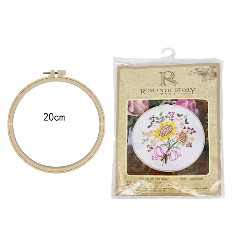 Hand Embroidery Orna Diy Cross Stitch Kit Print Hand Embroidery