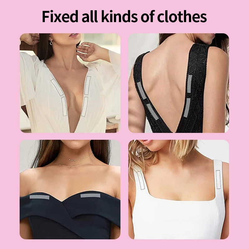 Wholesales Invisible Clear Women Fabric Sticky Double Sided Tape For Clothes Clothing And Body