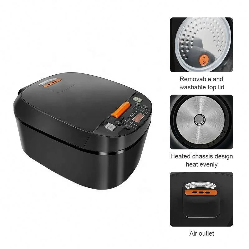 In Stock 5l Home Electric Digital Rice Cooker Automatic Smart Touch Multi Non-stick Mini