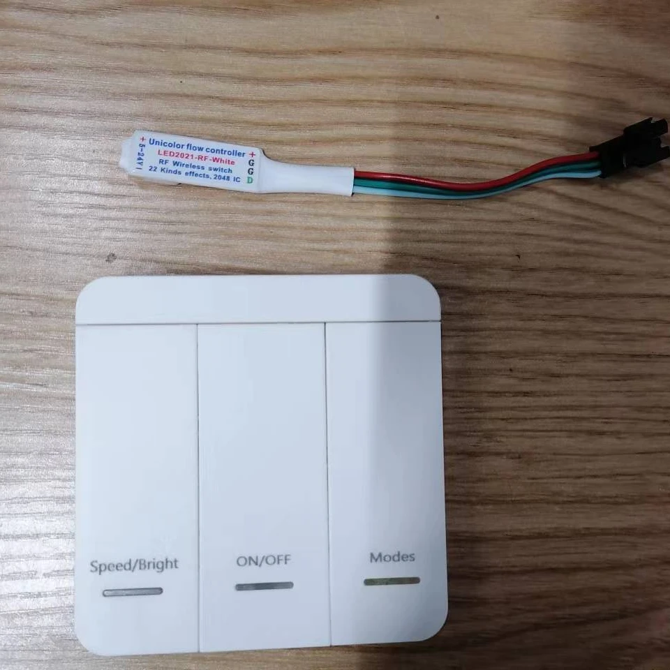 Беспроводной контроллер белого света, 5 В, 12 В, 24 В, для светодиодных лент
