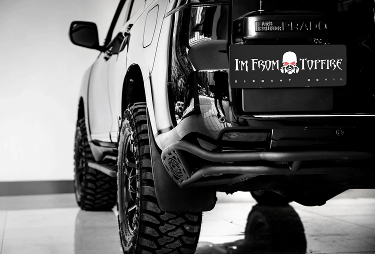 
Hot selling Stainless Steel Rear Bumper for Land Cruiser Prado LC150 