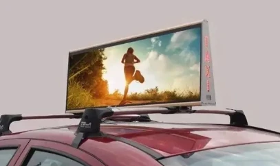 MDS P5 светодиодный 1050*413*137 мм такси дисплей Водонепроницаемый 4G Wifi наружный цифровой рекламный щит экран для