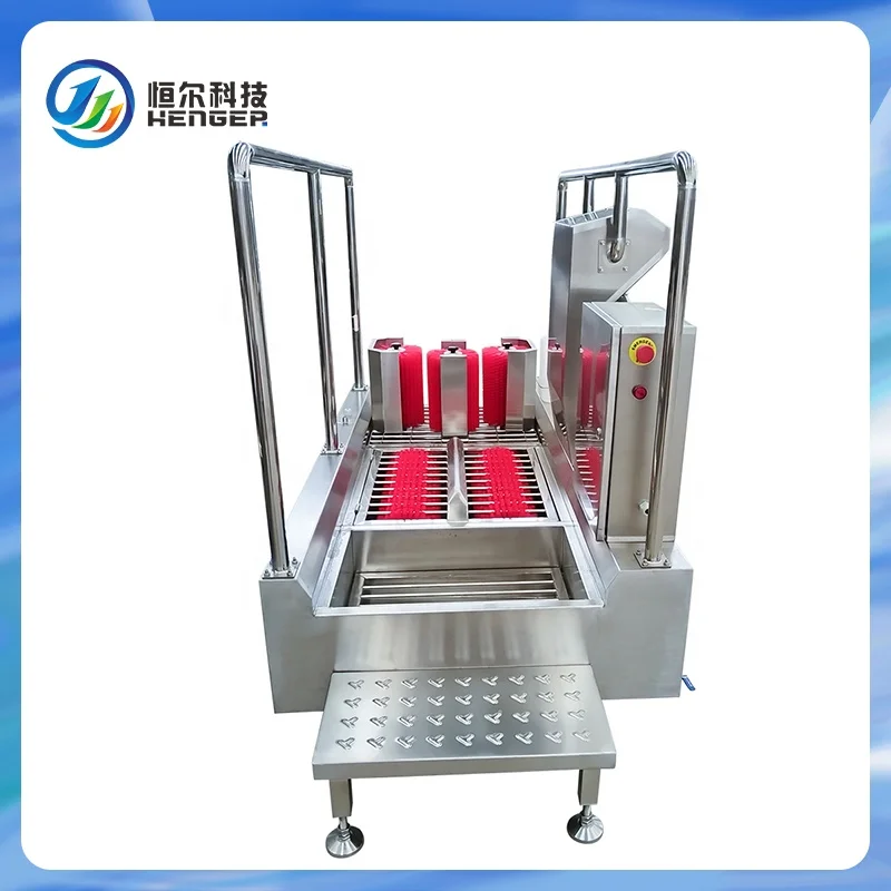 Electric Automatic Footwear Washer  Shoe Sole Cleaning Machine for Boots and Boot Washing