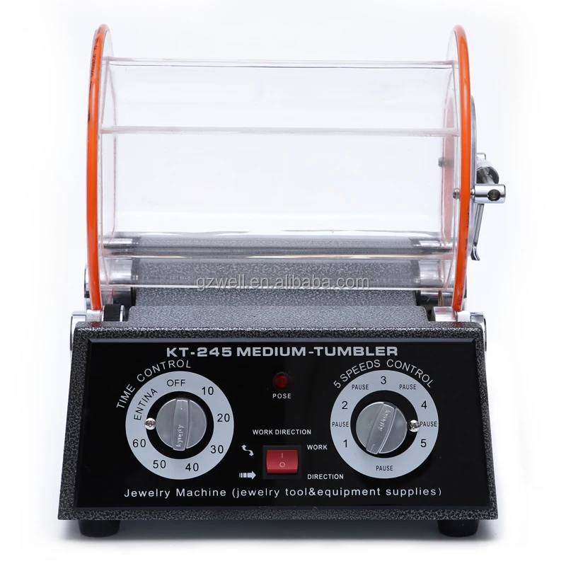 Metal polishing machine Jewelry Making Tools Equipment Rotary Rock Tumbler jewelry mini rotary tumbler