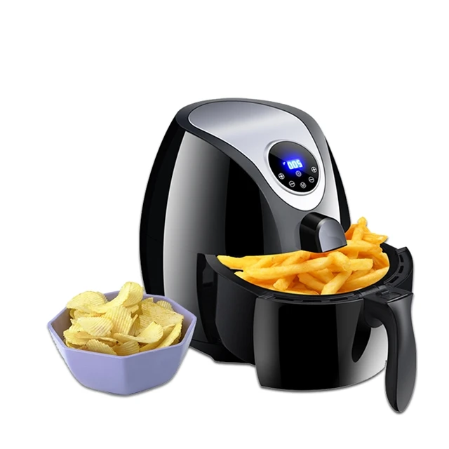 
Power Electric Large Capacity 5L Oil Free Cooking Electric Mechanical Air Fryer Oven 