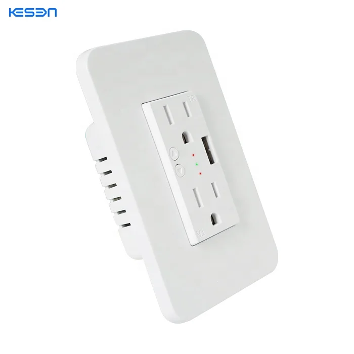 220v  US Smart Wall Socket Wifi Wall Socket With Switch Smart Socket wifi smart plug