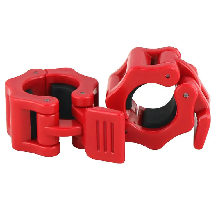 Fitness Body Building Gym Dumbbell 25mm Weight Lifting Bar Plate Locks Clips Quick Release Barbell Collars Clamps