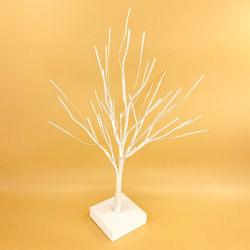 
Hot Sales Handmade Easter Twig Tree 42cm White Easter Tree Decoration Easter Holiday Home Decoration 