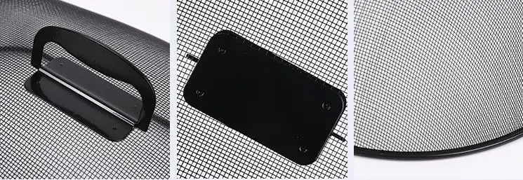 
rectangular metal wire mesh dome food cover 
