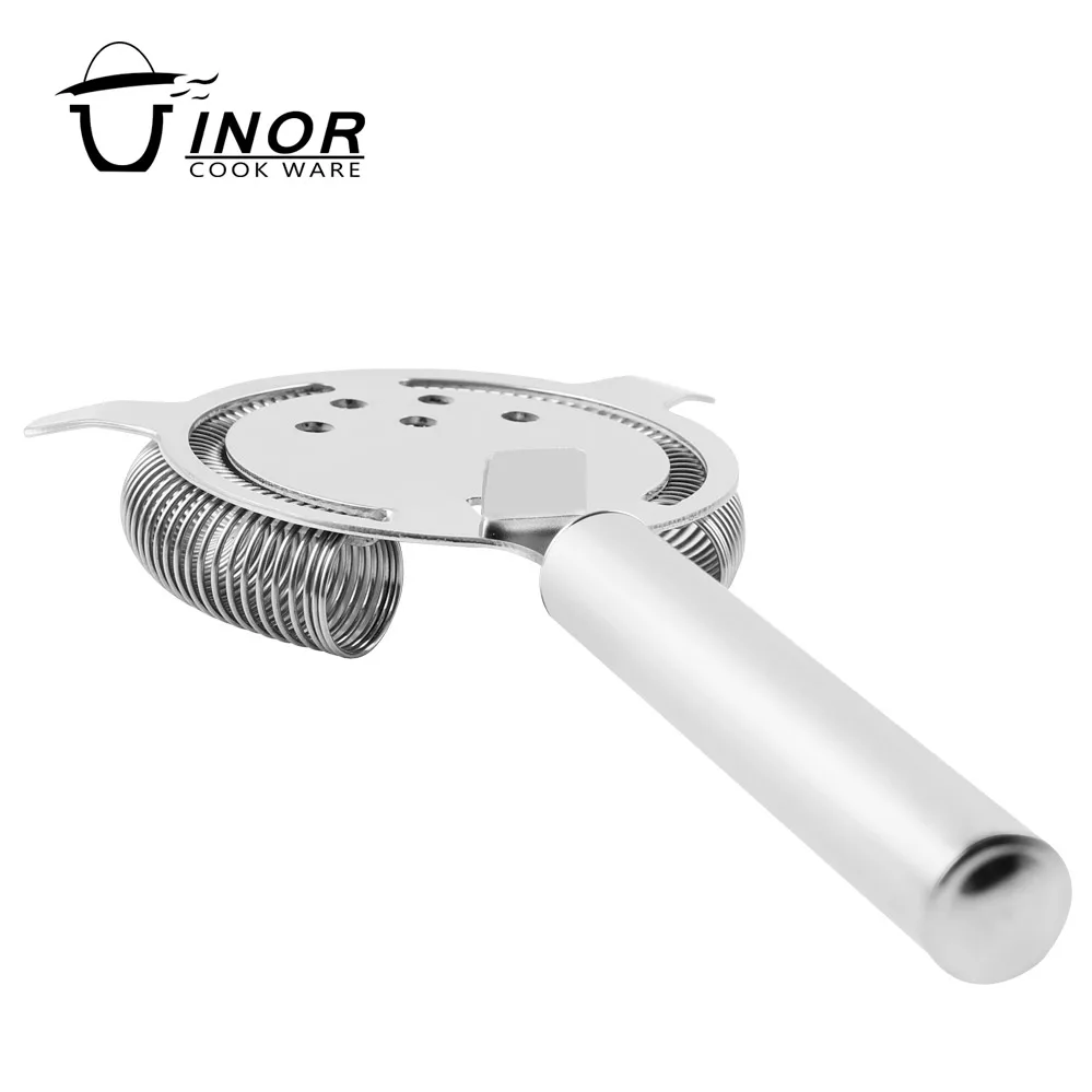 Factory Wholesale Bar Strainer Cocktail Strainer Stainless Steel Strainer With Handle