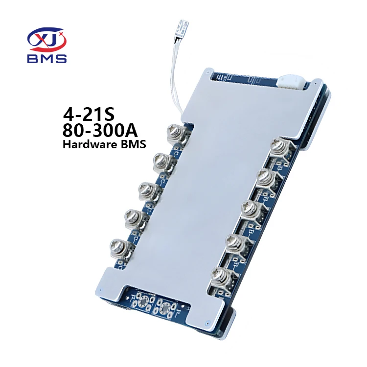 XJ BMS Smart Bms 4S/13S/20S 120A/150A/200A/300A With Rs485/Can/Lcd Lithium Smart 48V Lifepo4 Bms