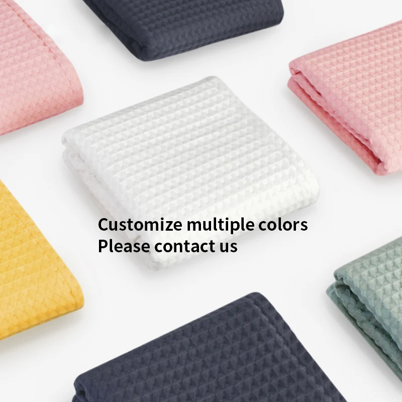 Eco Friendly hemp textile bath linens kids  linen waffle hemp bath towel