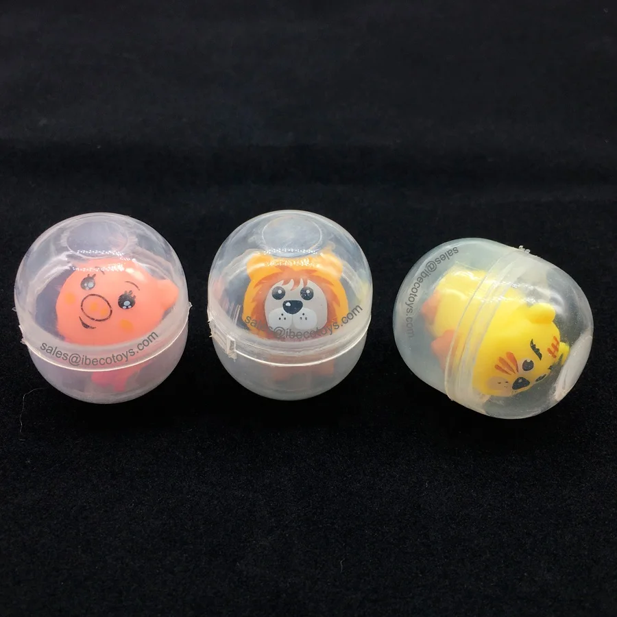 Оптовая продажа пластиковых игрушечных капсульных яиц 36x30 мм