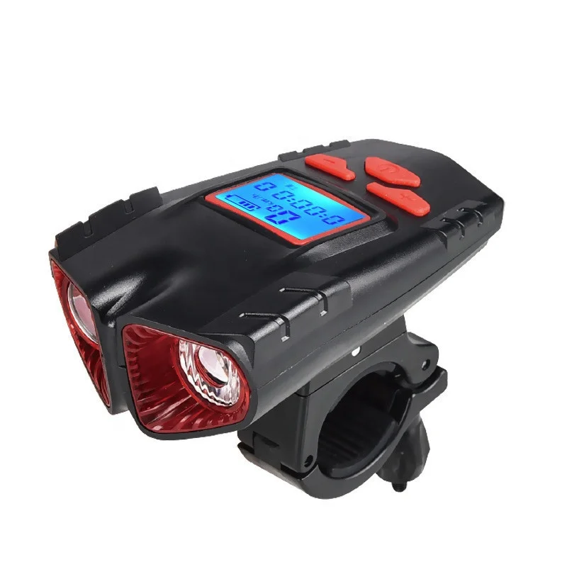 Wason Professional 20 Вт ультра яркий широкоугольный велосипедный водонепроницаемый перезаряжаемый Передний фонарь для велосипеда со спидометром и рупорным управлением