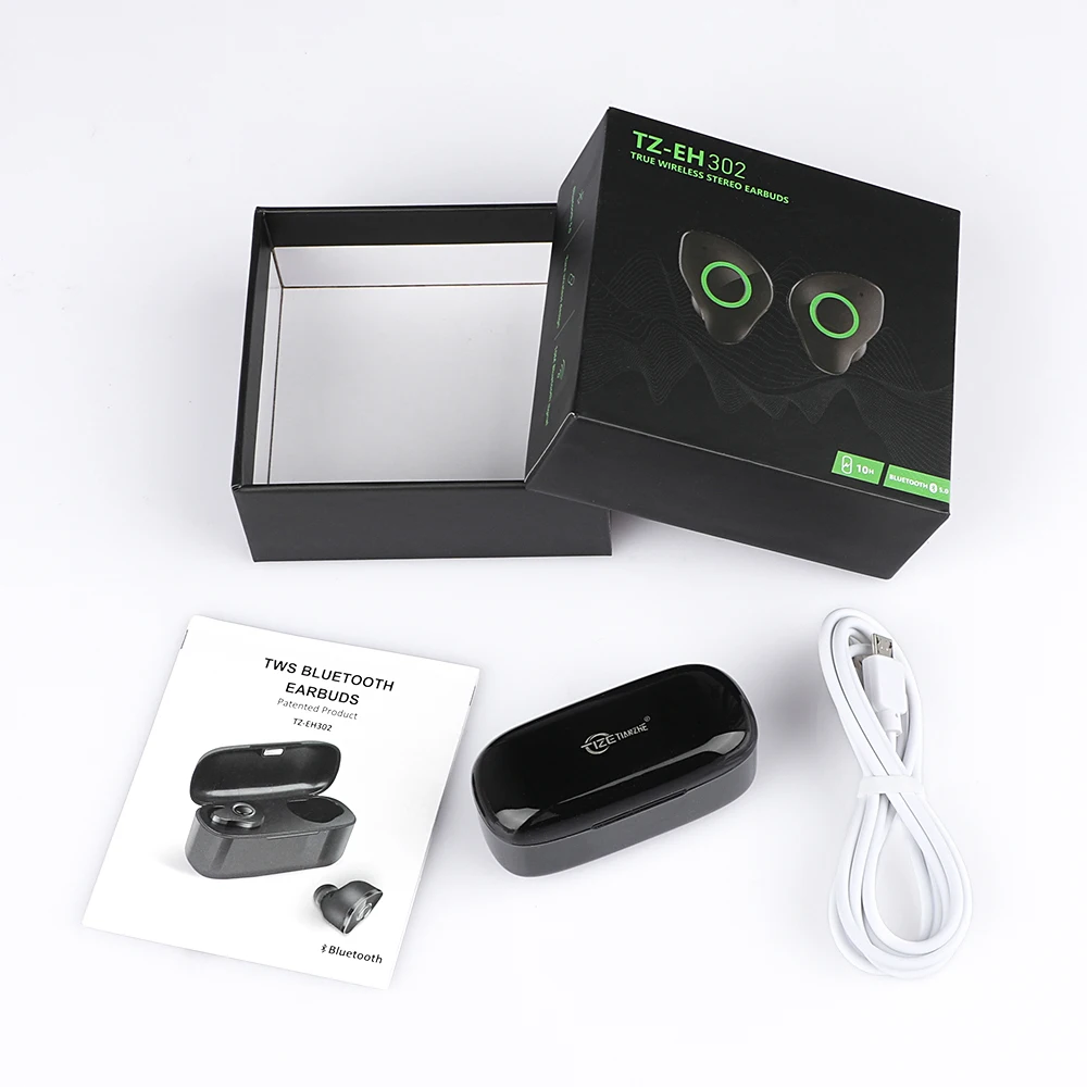  Новый мини 5 0 Ear Pods Смарт гарнитуры ушной телефон беспроводной EH302
