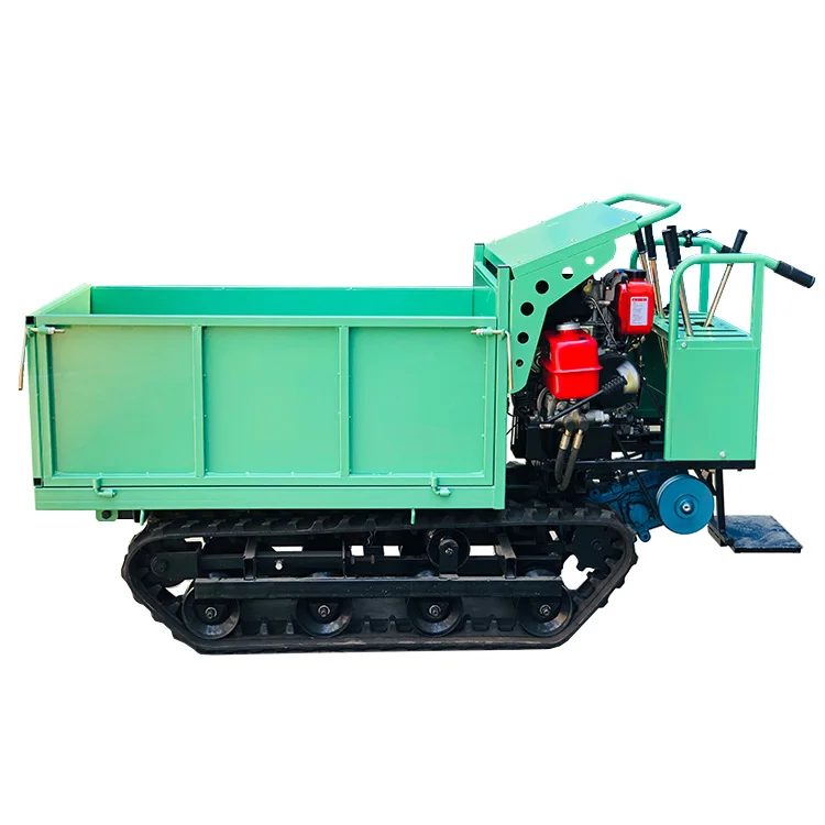 
 Hot Sale 600kg Small Track Loader New Type Hydraulic Mini Crawler Dumper  