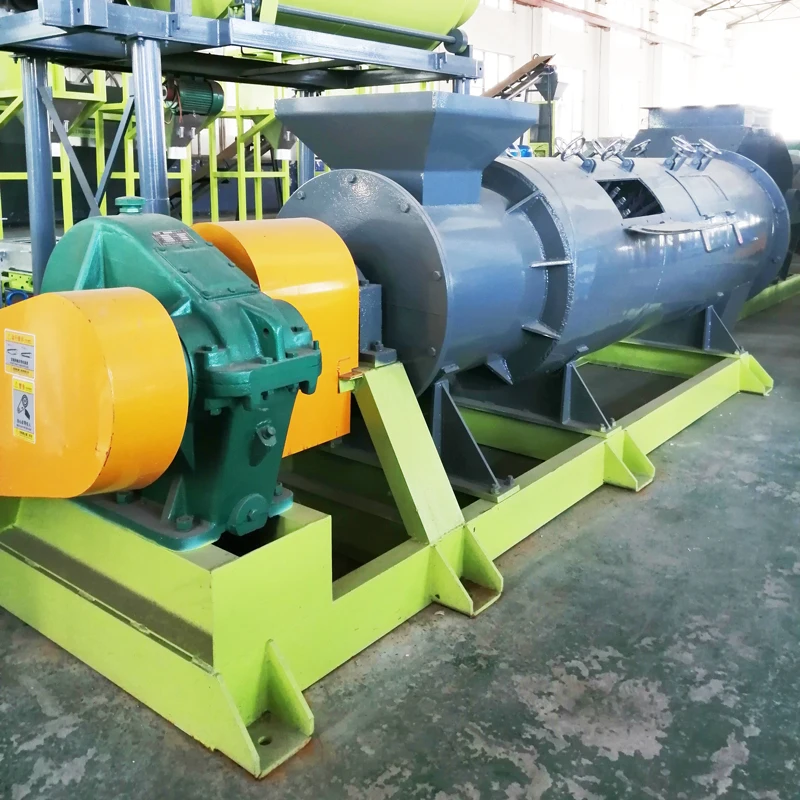 Animal Manure Npk Fertilizer Ammonium Sulfate Ball Press Granulation Machine for Compound Fertilizer