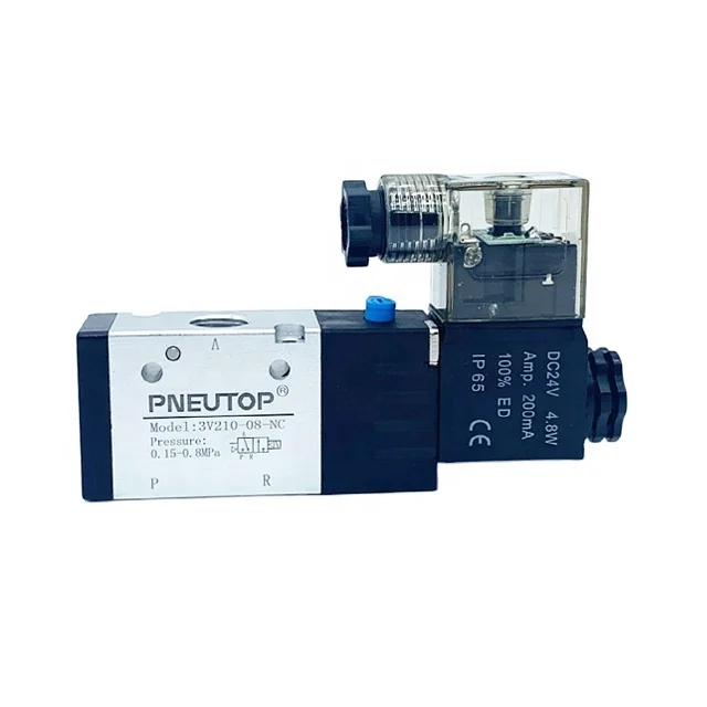 
DC24V/AC220V 3V210-08-NC solenoid valve 