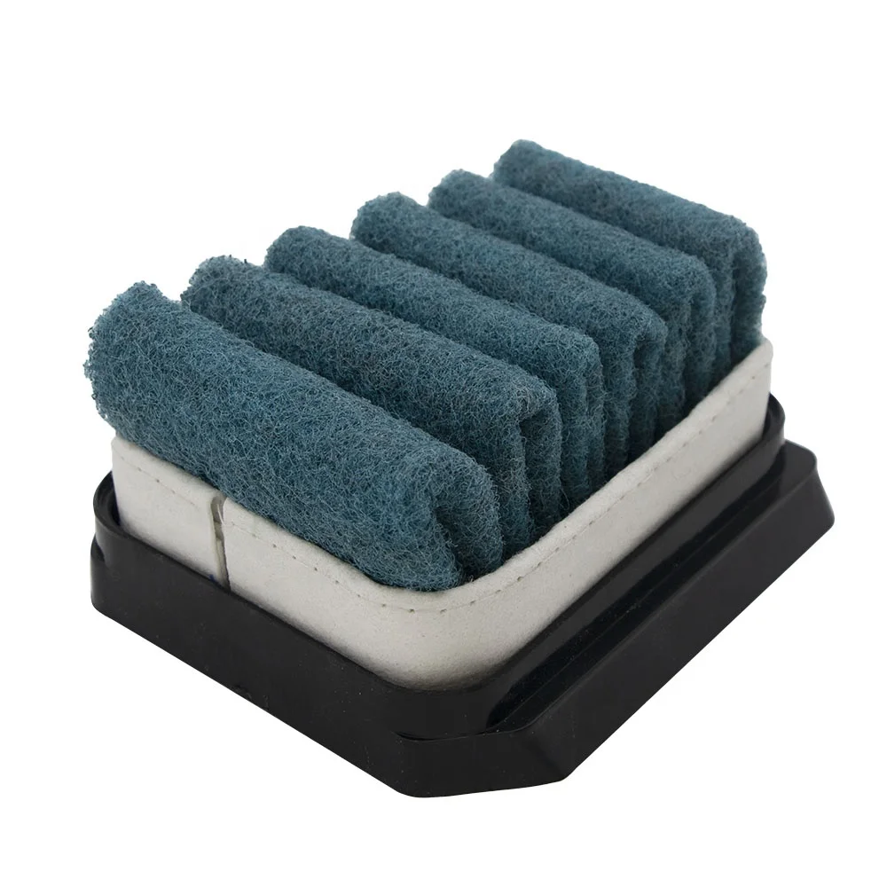 Нетканое нейлоновое волокно Франкфурта шлифованная отделочная щетка зернистость 60 # - 600 для полировки мрамора травертина искусственный камень