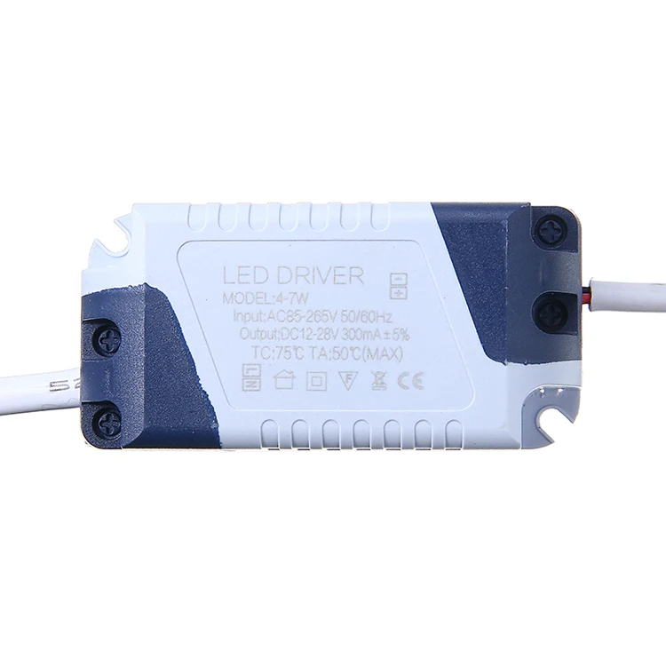 plastic led driver 1-100W 4.7uf 6.8uf 10uf 85-265V 110V 120V 220V 330ma 780ma 860ma 950MA Constant Current 18W led driver