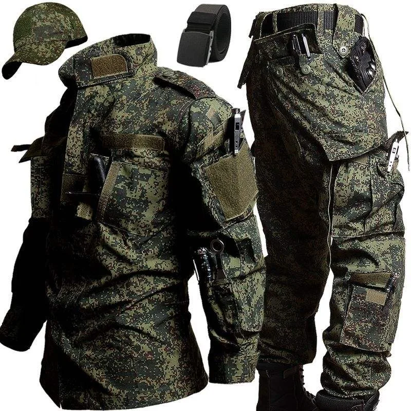 Русский ACU BDU F11 строгие индивидуальные тактические боевые костюмы Ripstop камуфляжные куртки Униформа одежда