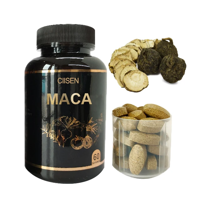 OEM Black Maka красный женьшень капсулы эссенции таблетки
