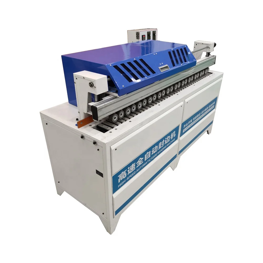 Wood based panel woodworking automatic wood edge banding machine with trimming and polishing bander edge