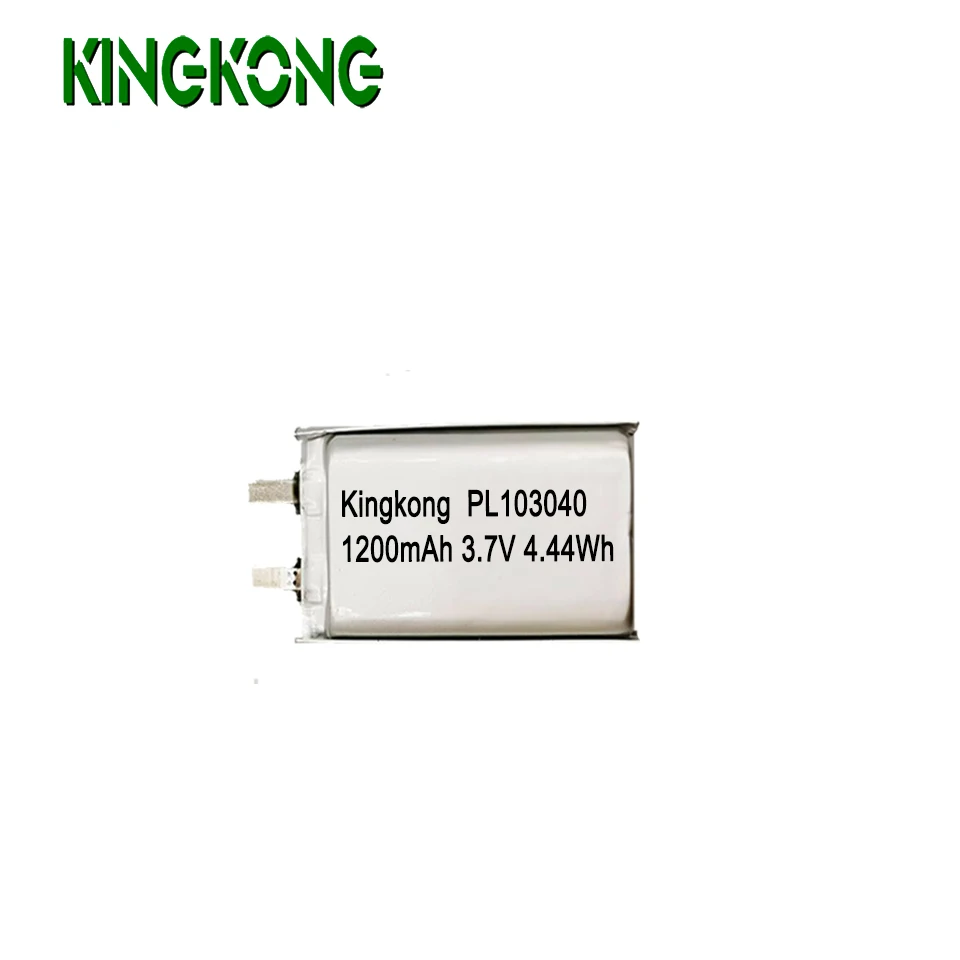 PL 103040 3.7v 1200mAh Polymer lithium lipo Li-ion Liion rechargeable battery