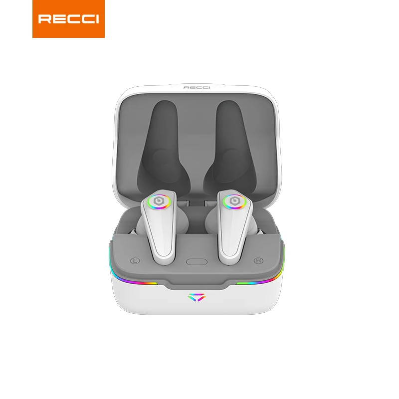 New Version ANC ENC Noise Cancelling Gaming Wireless Earphones Earbuds Headsets With RGB Light Effect for PUBG games
