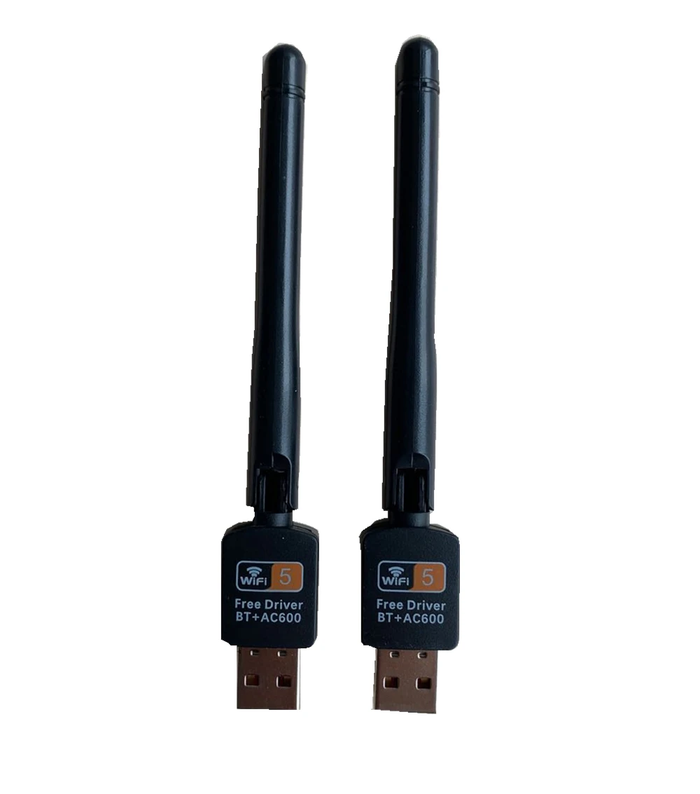  Горячая Распродажа 600M WIFI Bluetooth бесплатно драйвер USB2.0 адаптер с 2 дБ