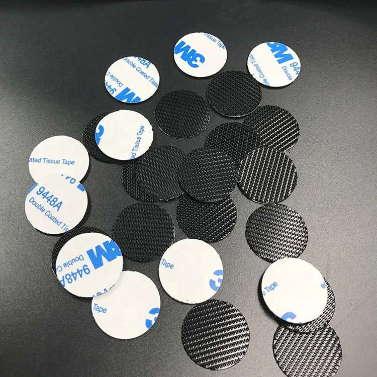 sofa 3m adhesive hook and loop nylon rolls shape round 10mm circles fastener sticky dots with dispenser