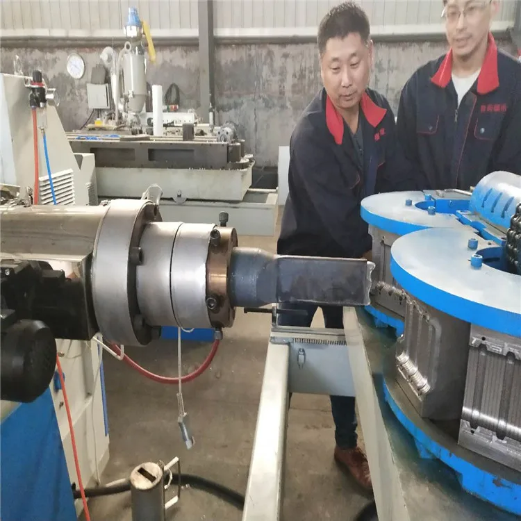 High Speed Cheap Plastic Flat Corrugated Duct Pipe Extrusion Making Machine