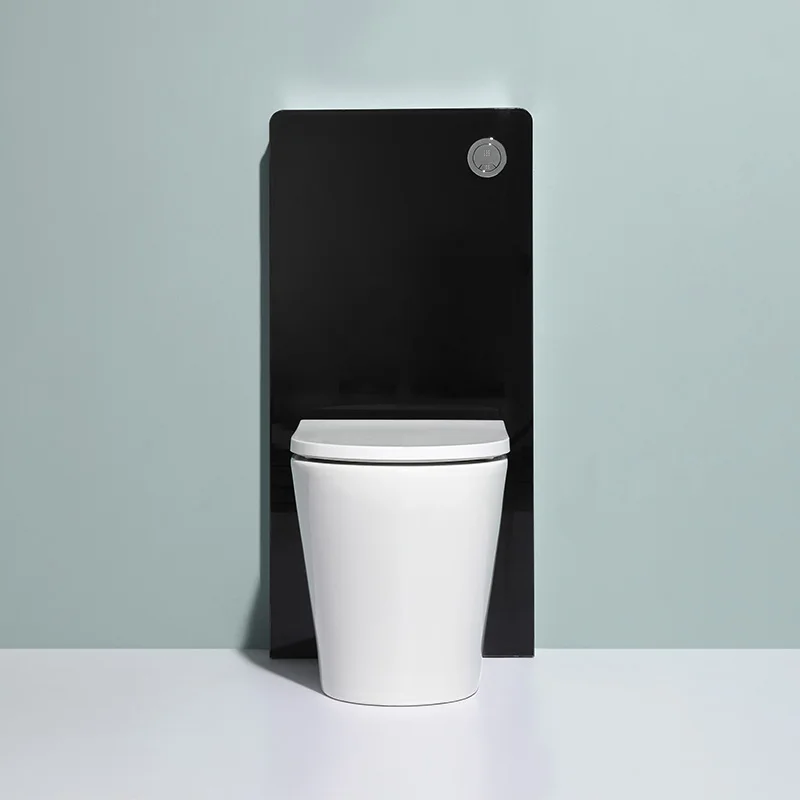 Chaozhou sanitary ware back to wall toilet wc toilet in bathroom back to wall toilet