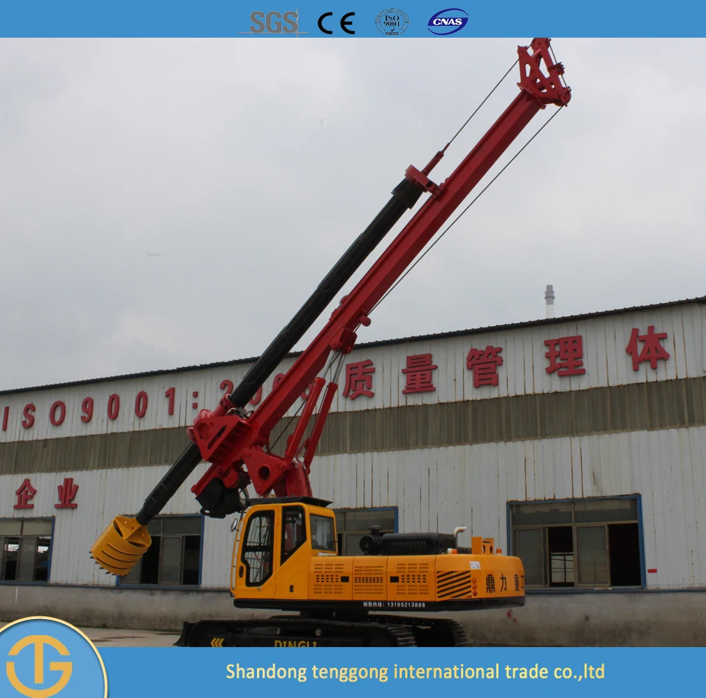 Pile Spare Parts Long Spiral Rotary Portable Drilling Rig