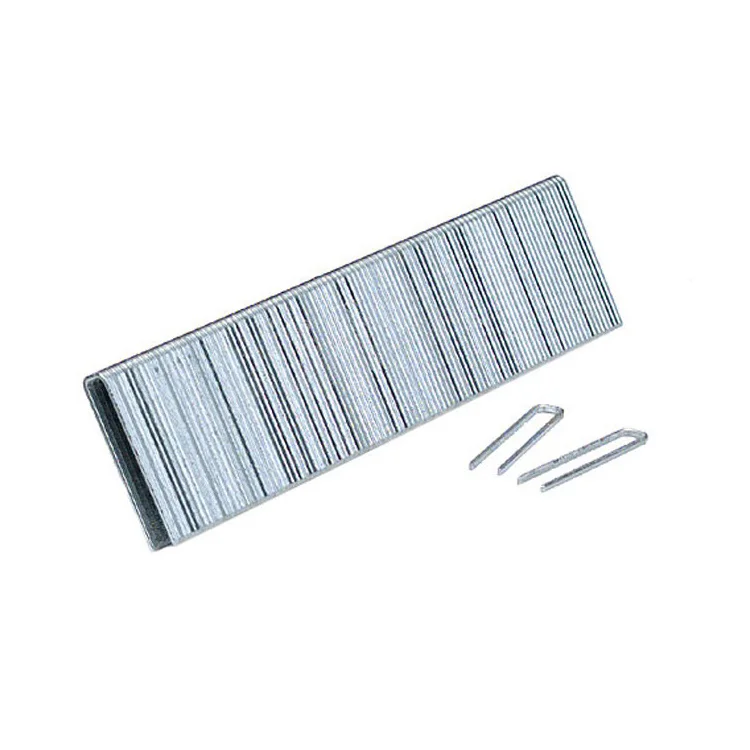 Fashionable 16mm 4j Series Metal Furniture 20 Gauge Staples U-type Staples 90 Series Nail