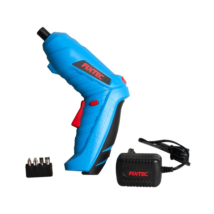 FIXTEC 3.6V Impact Screwdriver 3.5N.m Cordless Screwdriver with 4pc Screwdriver Bits