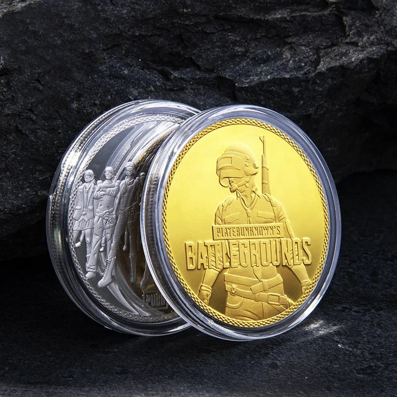Fan Shu Factory Made Wholesale Gold Silver Plating Battleground Souvenir Metal Coin