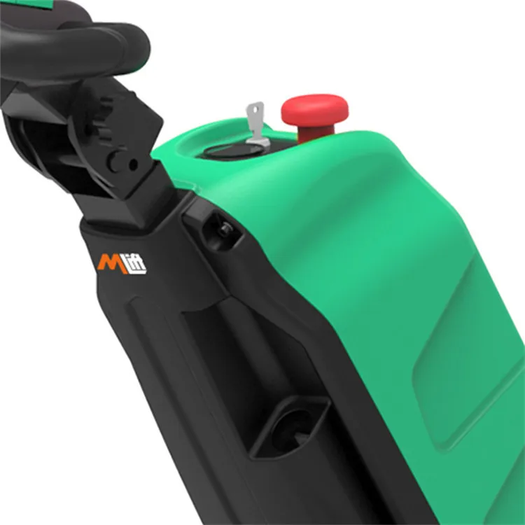 Light duty 1ton Automatic Walking Type Electric Tow Tractor With Ce Certificate
