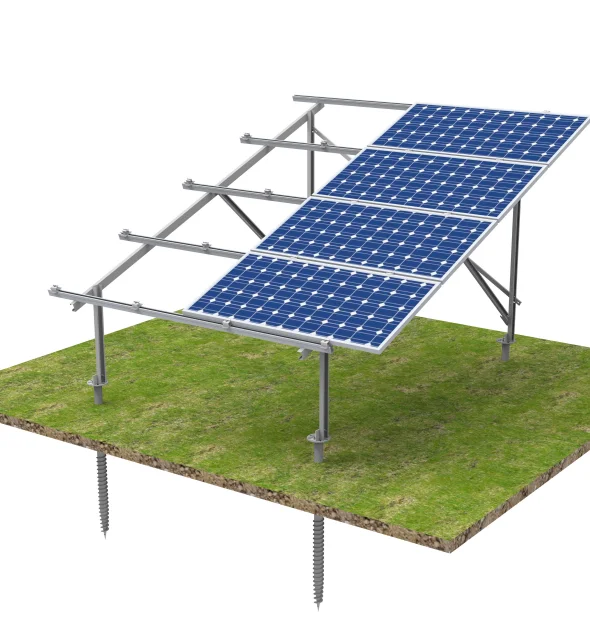 Solar panel ground mounting system solar ground brackets
