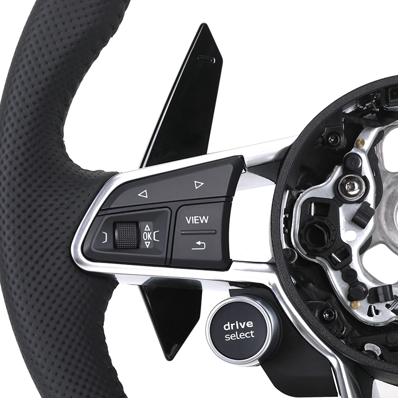 Кожаное Рулевое колесо для Audi A3 A4 A5 A6 A7 A8 C7 R8 Rs3 RS6 B8 B9 S7 RS S Line