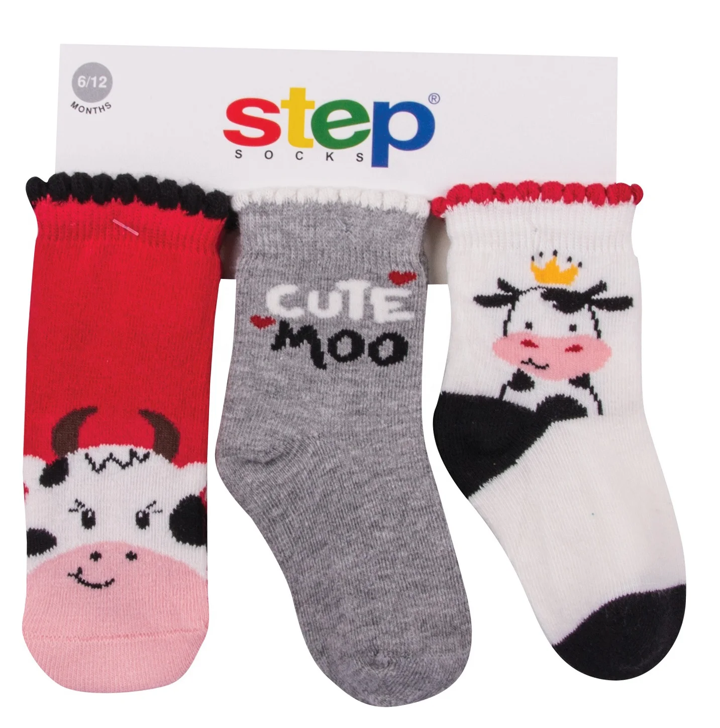 Combed Cotton  Baby Socks  Series Seamless Toe Kids Socks Wholesale Newborn Baby Socks Pack of 3